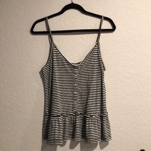 Abercrombie and Fitch striped tank top
